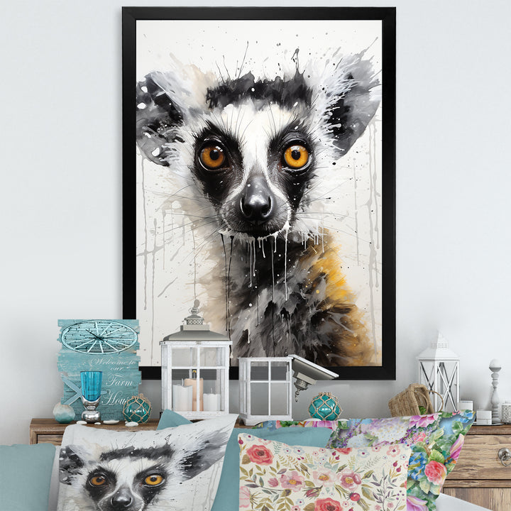 Curious Meercat Portrait - Meercat Wall Art Prints