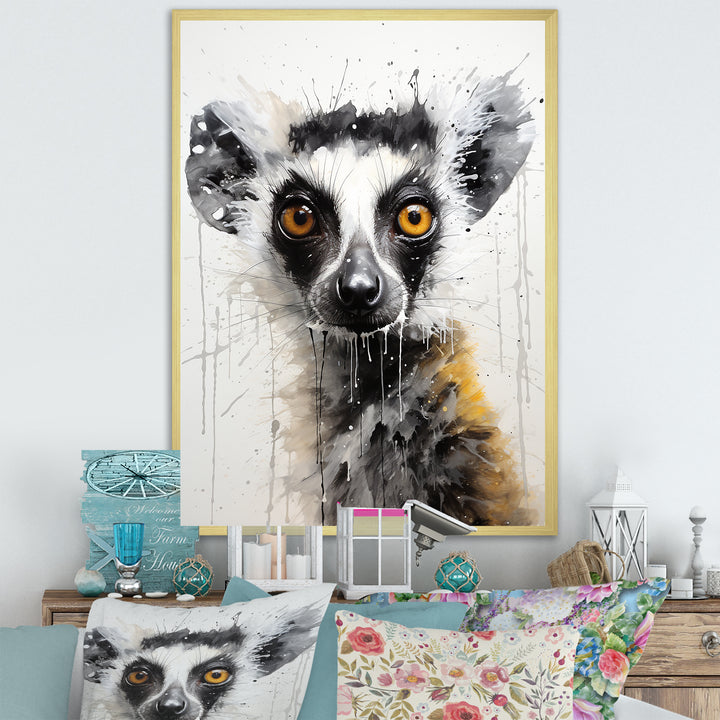 Curious Meercat Portrait - Meercat Wall Art Prints