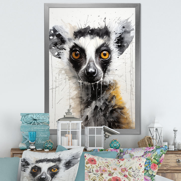Curious Meercat Portrait - Meercat Wall Art Prints