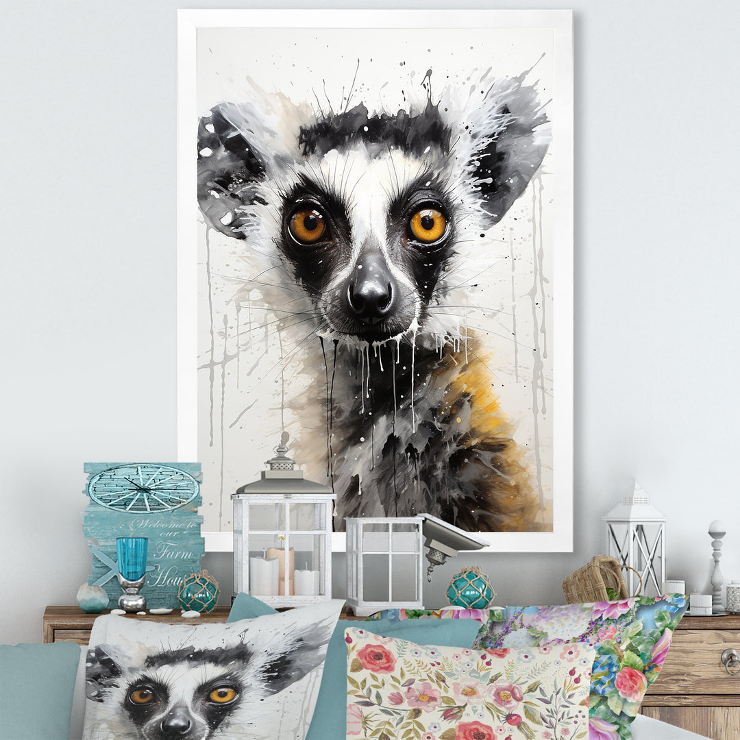 Curious Meercat Portrait - Meercat Wall Art Prints