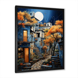 Mexican Art Landscape Oaxacan Odyssey II - People Canvas Wall Art