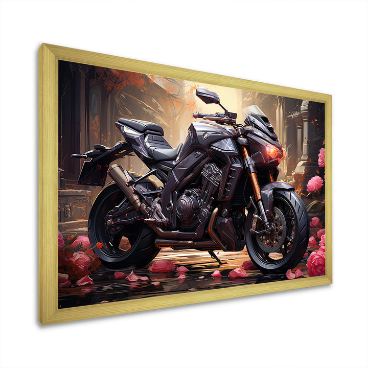 Fastest Bike Harmony - Motorcycle Canvas Wall Art