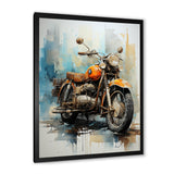 Surreal Motorcycle Journey - Motorcycle Canvas Wall Art