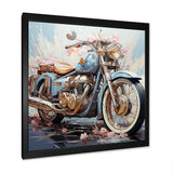 Motorcycle Freedom Awaits - Motorcycle Canvas Wall Art