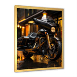 Urban Streeter Motorcycle - Motorcycle Canvas Wall Art