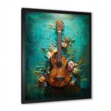 Tropical Guitar Music Euphonic - Music Canvas Wall Art