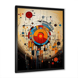 Native American Interconnected Elements Symbol - People Canvas Wall Art