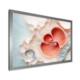 Coral Chamber Nautilus Spiral - Nautilus Wall Art Prints