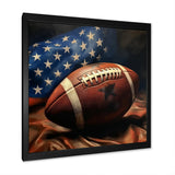 Patriot USA Football Ballon - NFL Canvas Wall Art