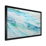 Ocean Charm Liquid Art - Coastal Canvas Wall Art