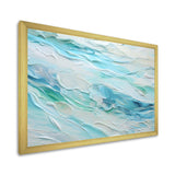 Ocean Charm Liquid Art - Coastal Canvas Wall Art