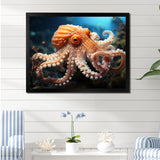 Octopus Contemporary Undersea - Octopus Wall Art Prints