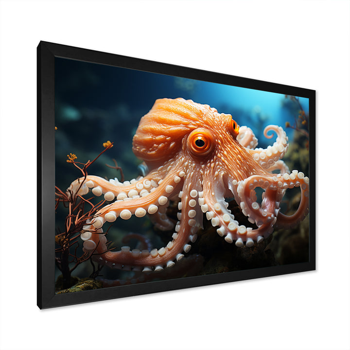 Octopus Contemporary Undersea - Octopus Wall Art Prints