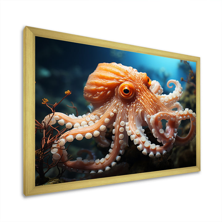 Octopus Contemporary Undersea - Octopus Wall Art Prints