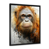 Brown Orangutan In Rainforest - Orangutan Wall Art Prints