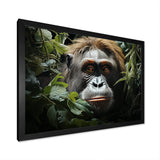 Orangutans Amidst Lush Jungle Greens Evoke - Orangutan Wall Art Prints