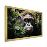Orangutans Amidst Lush Jungle Greens Evoke - Orangutan Wall Art Prints