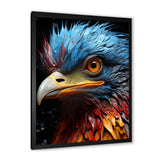 Blue Ostrich Mosaic - Ostriches Wall Decor