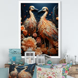 Ostriches Reverie Delight - Ostriches Wall Art Prints