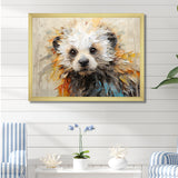 Otter Playfulness Portrait - Otter Framed Canvas Art