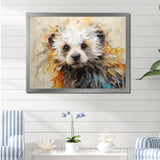 Otter Playfulness Portrait - Otter Framed Canvas Art