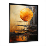 Jupiter Topaz Titan Planetary Perspectives - Fantasy Canvas Wall Art