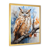 Owl Wise And Watchful Predators - Owl Wall Decor