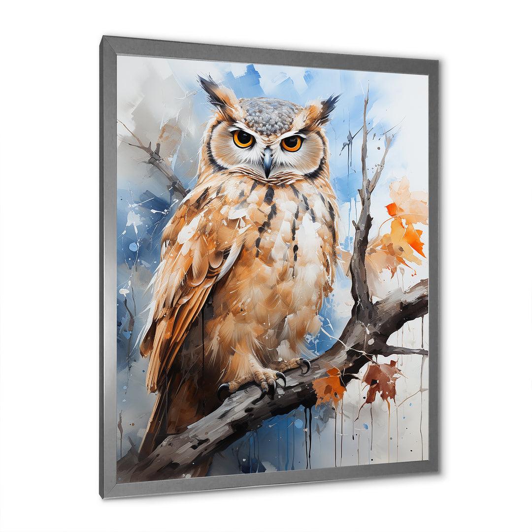 Owl Wise And Watchful Predators - Owl Wall Decor