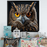Classic Owl Eyes Of The Night - Owl Wall Art Prints