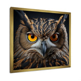 Classic Owl Eyes Of The Night - Owl Wall Art Prints
