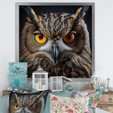 Classic Owl Eyes Of The Night - Owl Wall Art Prints
