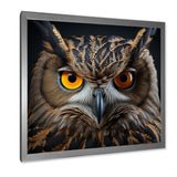 Classic Owl Eyes Of The Night - Owl Wall Art Prints