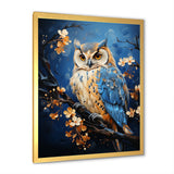 Enchanted Forest Sentinels Owl - Owl Framed Canvas Art