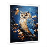 Enchanted Forest Sentinels Owl - Owl Framed Canvas Art