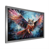 Dreamy Owls In Flight - Owl Home Decor Art