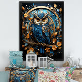 Fantasy Portrayal Of Enchanted Owl - Owl Canvas Wall Art