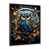 Fantasy Portrayal Of Enchanted Owl - Owl Canvas Wall Art