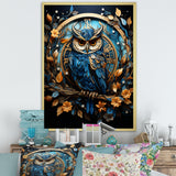 Fantasy Portrayal Of Enchanted Owl - Owl Canvas Wall Art