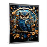 Fantasy Portrayal Of Enchanted Owl - Owl Canvas Wall Art