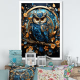 Fantasy Portrayal Of Enchanted Owl - Owl Canvas Wall Art
