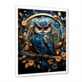Fantasy Portrayal Of Enchanted Owl - Owl Canvas Wall Art