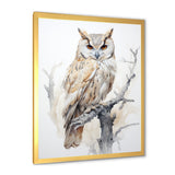 Wise And Watchful Majestic Owl - Owl Wall Art Prints