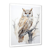 Wise And Watchful Majestic Owl - Owl Wall Art Prints