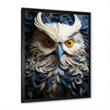 Owl Eyes In The Shadows - Owl Home Decor Art