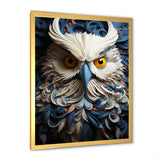 Owl Eyes In The Shadows - Owl Home Decor Art