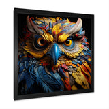 Pop Art Owl Eyes In The Shadows - Owl Bedroom Wall Art