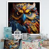 Pop Art Owl Eyes In The Shadows - Owl Bedroom Wall Art