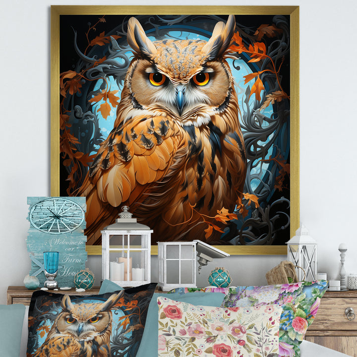 Owl Twilight S Mystique - Owl Wall Decor