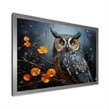 Owls Of The Silent Forest Nightfall - Owl Wall Art Prints