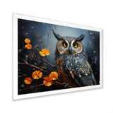 Owls Of The Silent Forest Nightfall - Owl Wall Art Prints